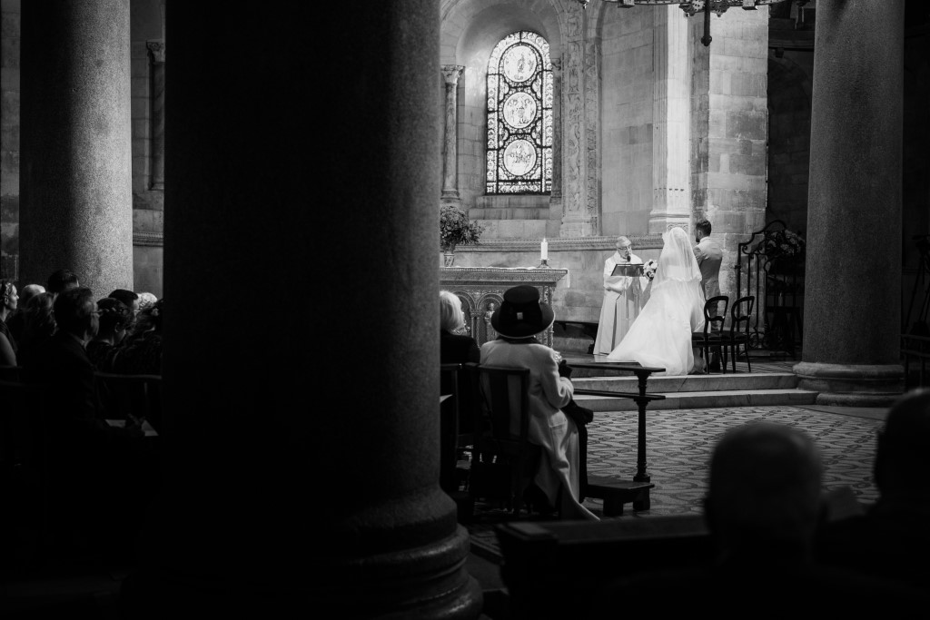 Trauung in Kirche